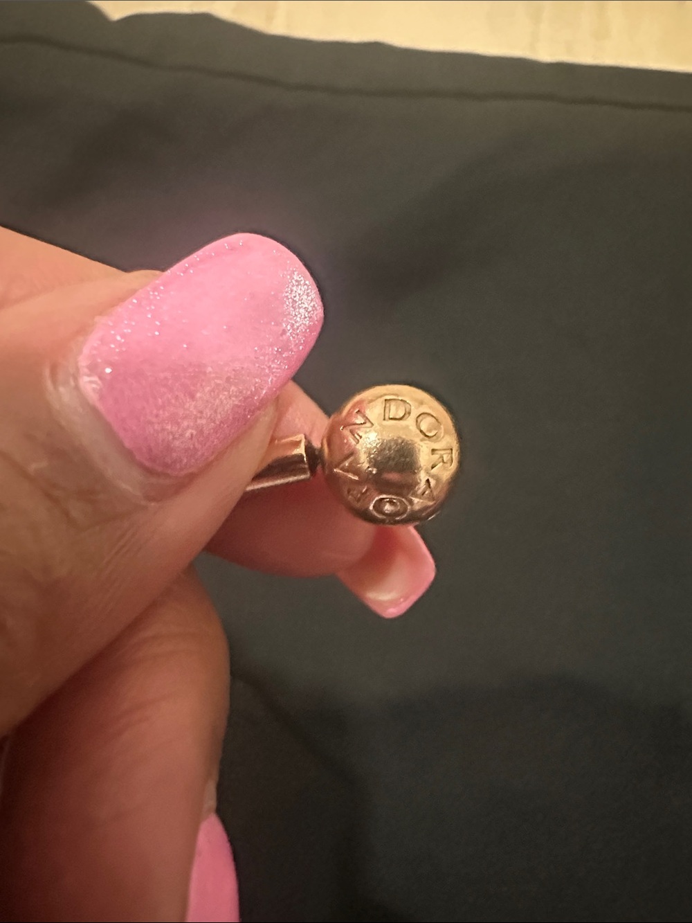 Rose Gold Tone Pandora Bracelet
